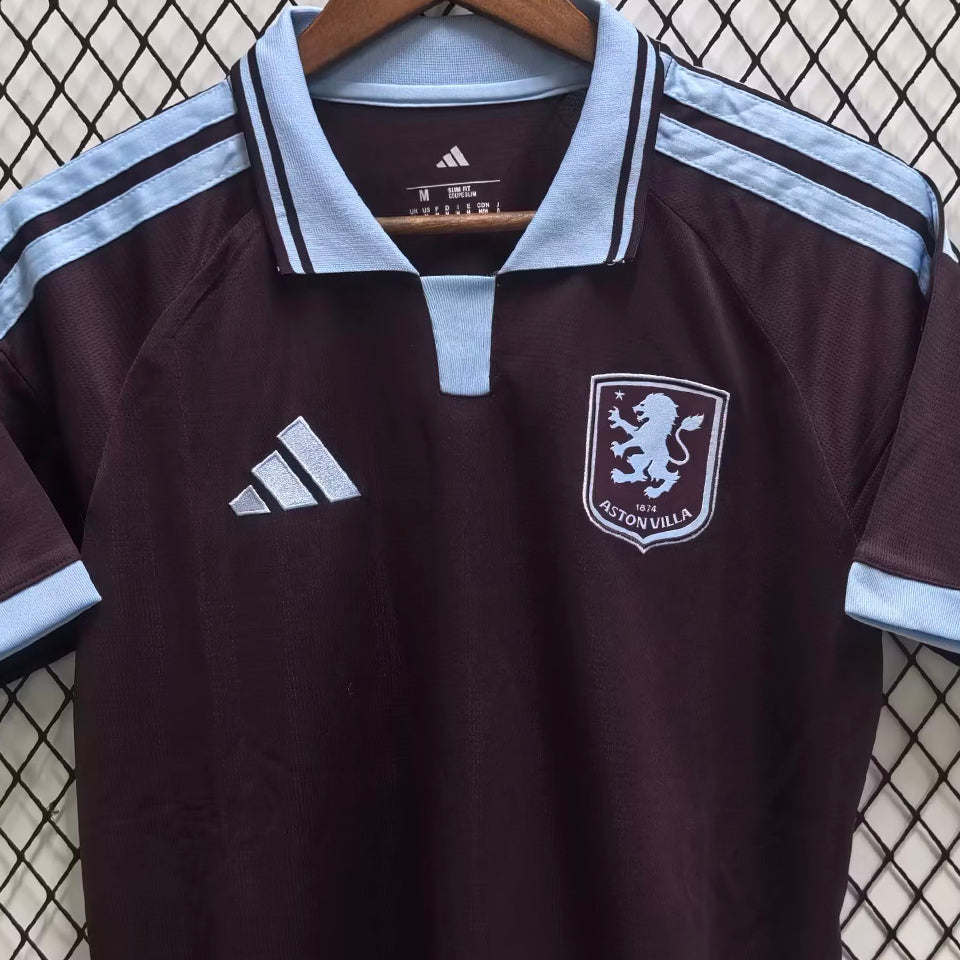 jersey 2026/27 aston villa local manga corta versión fan
