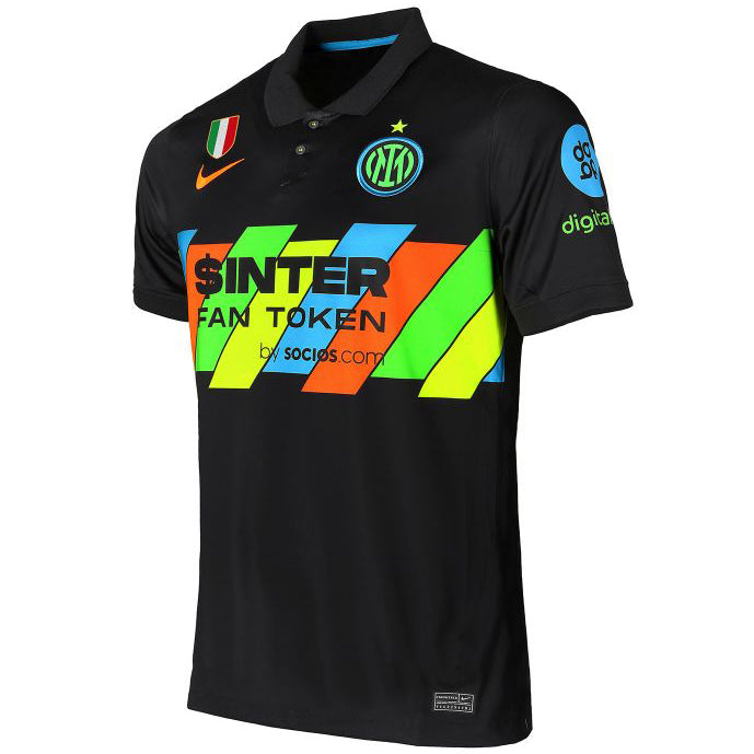 jersey 2021/22 inter milan tercero manga corta versión fan