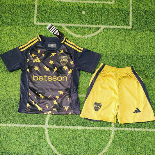 Jersey 2025 Boca Tercero Manga corta Niño