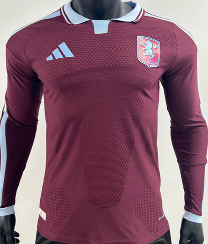 Jersey 2026/27 Aston Villa Local Manga larga Versión Jugador