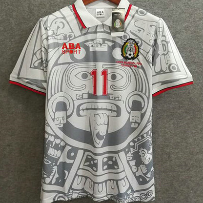 1998 Mexico Visitante Versión Fan Selecciones Retro