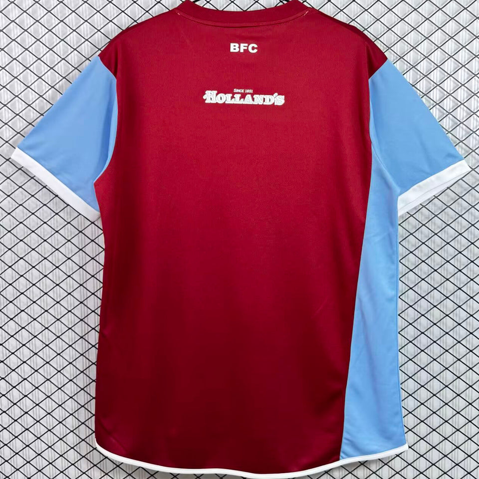jersey 2008/2009 burnley local manga corta versión fan retro