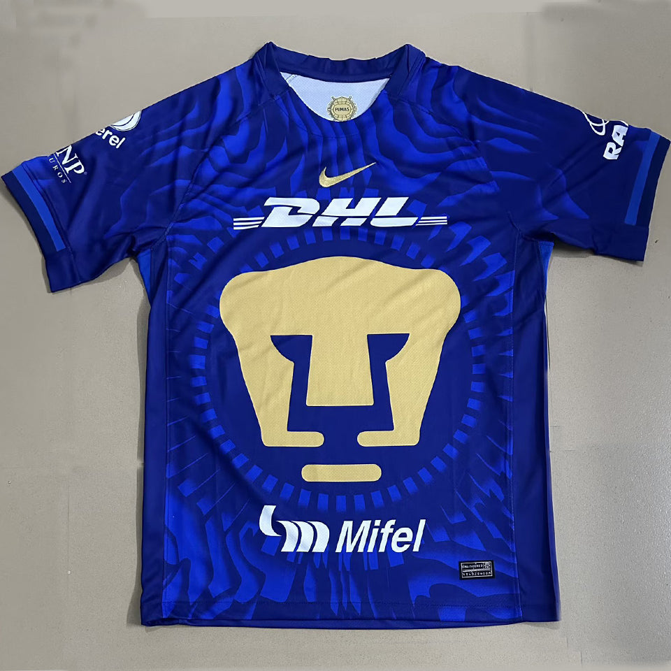 jersey 2025/26 pumas unam visitante manga corta versión fan