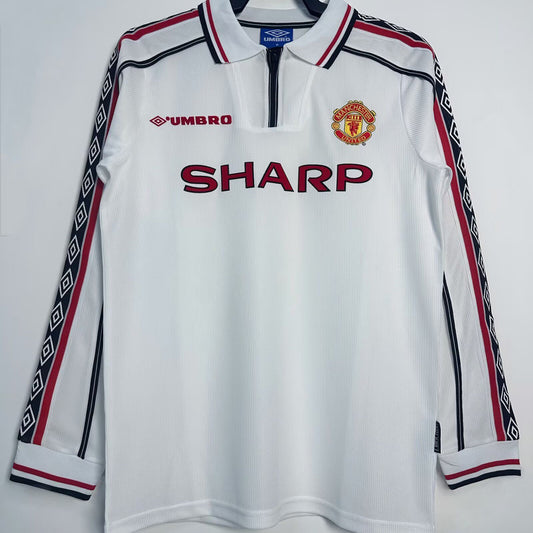 Jersey 1998/99 Manchester United Especial Manga larga Versión Fan Retro