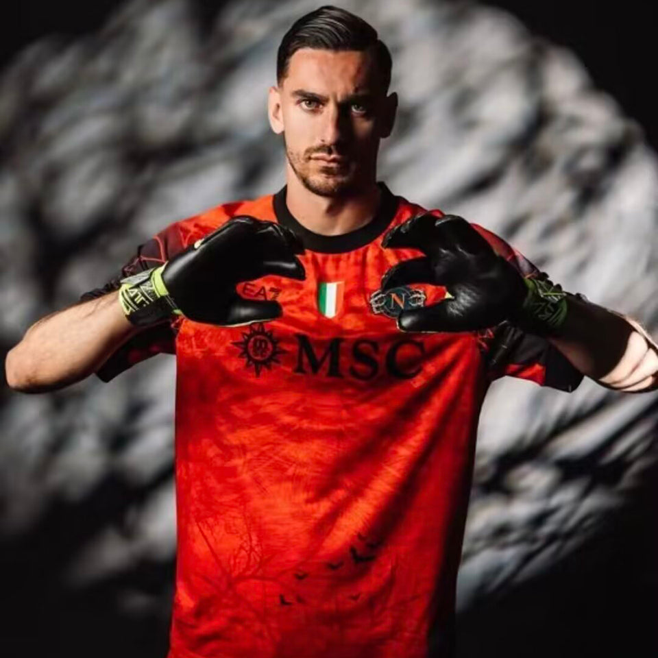 jersey 2025/26 napoli halloween portero manga corta versión fan