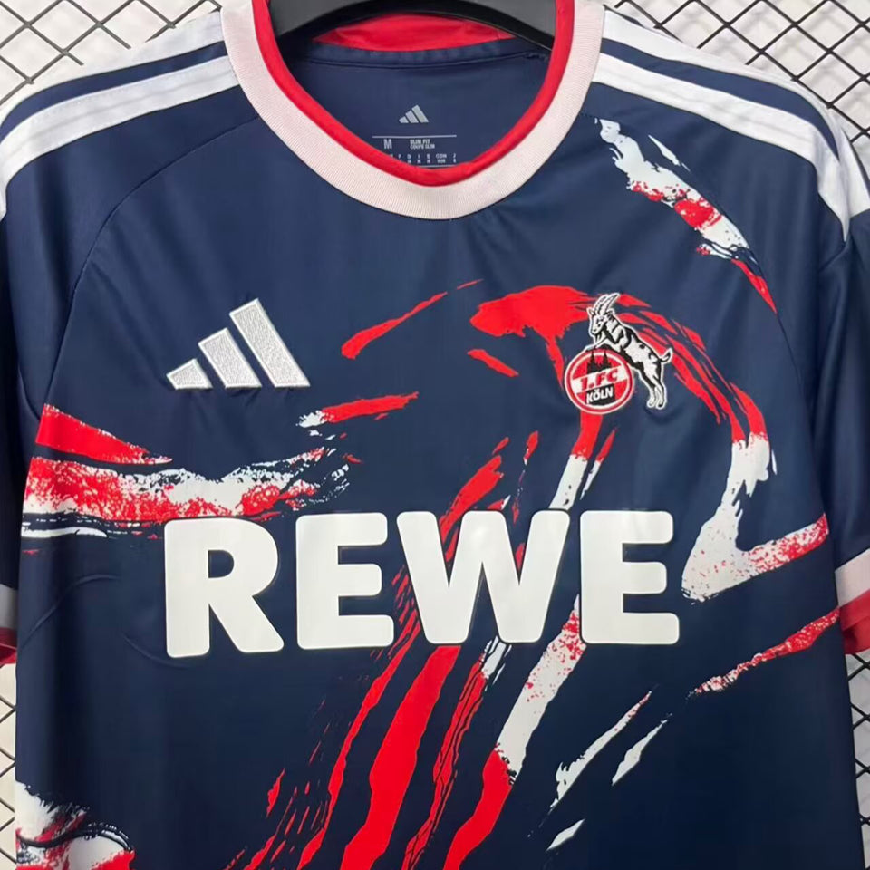 jersey 2026/27 1. fc koln tercero manga corta versión fan