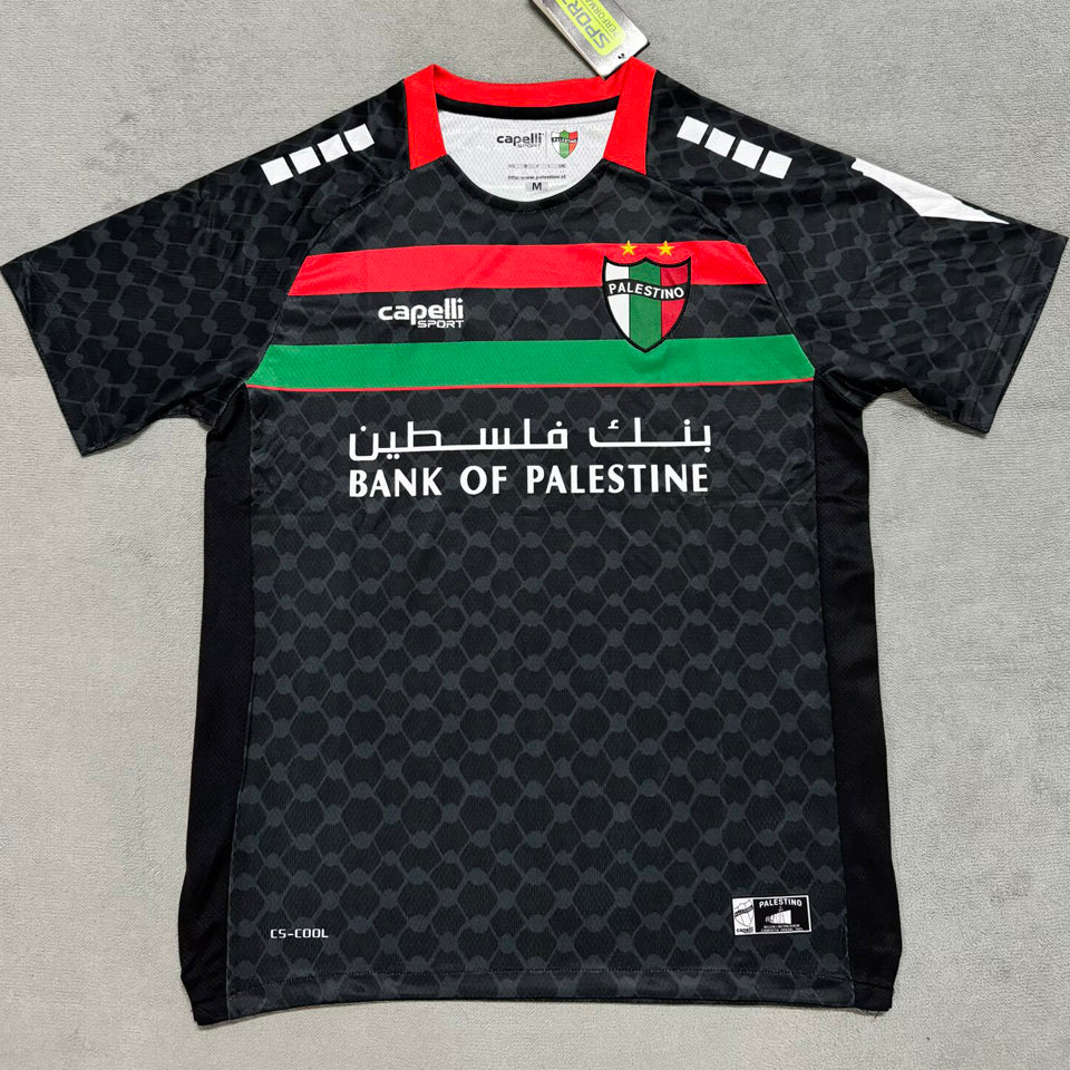 jersey 2025/26 palestino visitante manga corta versión fan