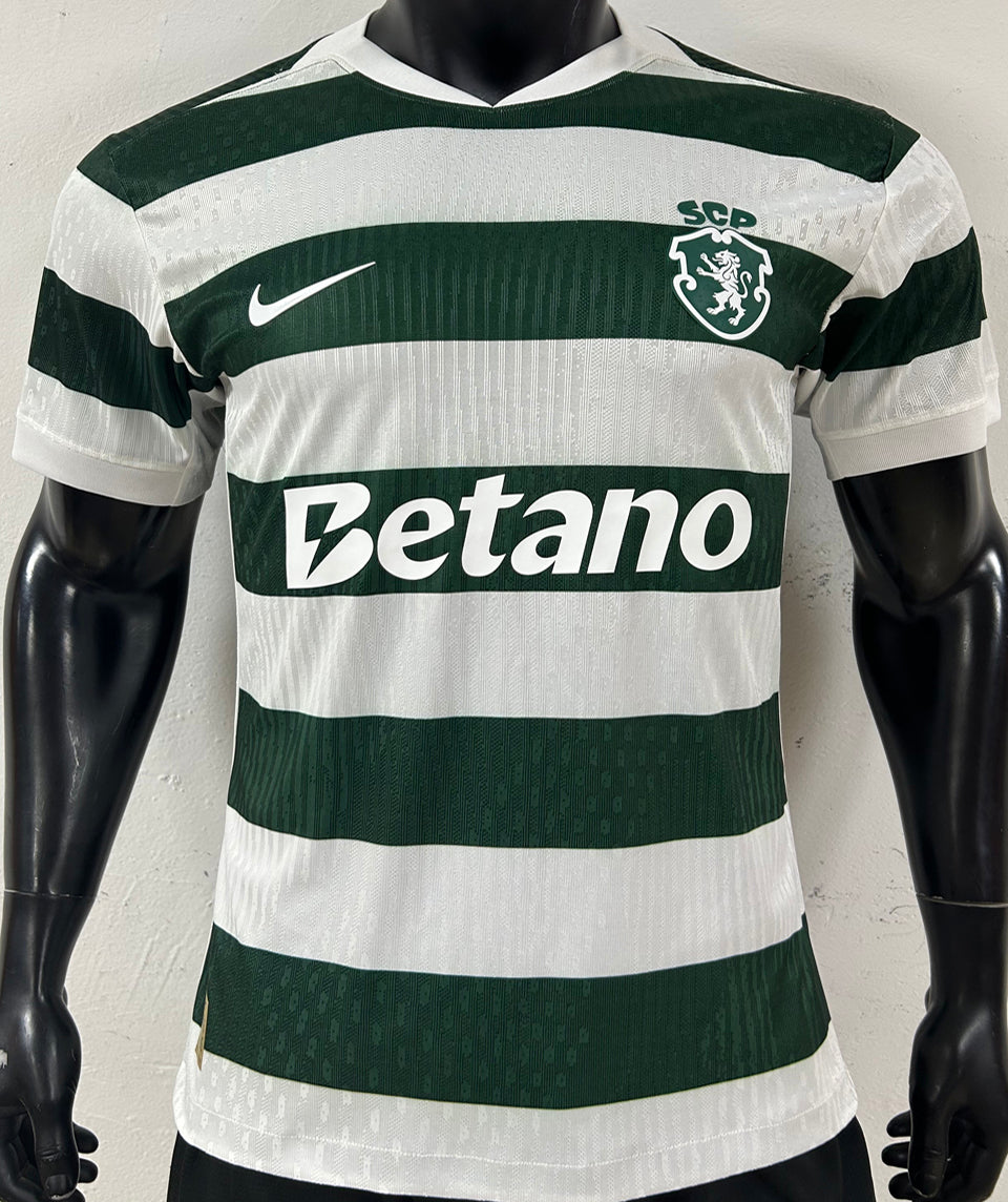 jersey 2026/27 sporting lisbon local manga corta versión jugador