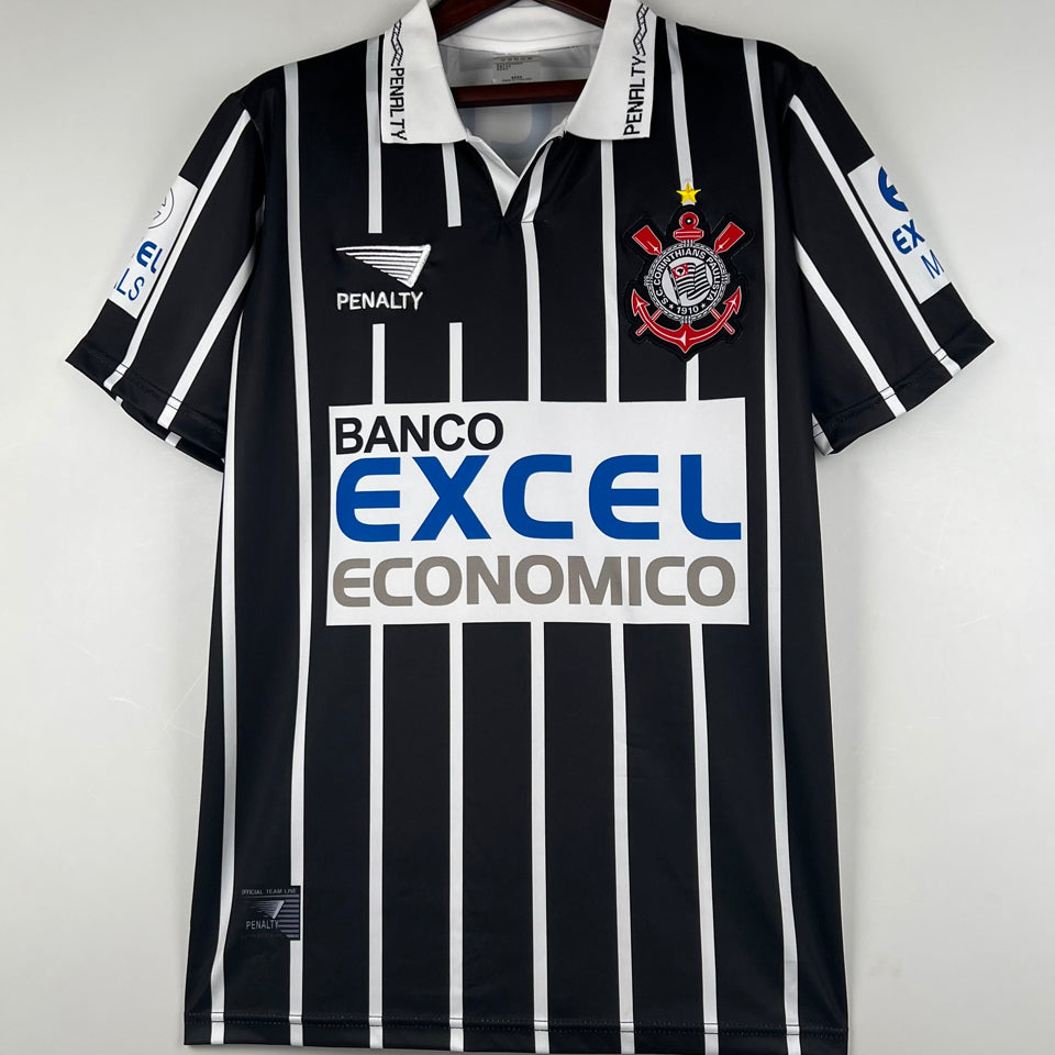 jersey 1997/98 corinthians visitante manga corta versión fan retro