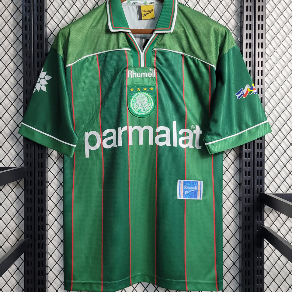 jersey 1999 palmeiras liberator cup champion especial manga corta versión fan retro