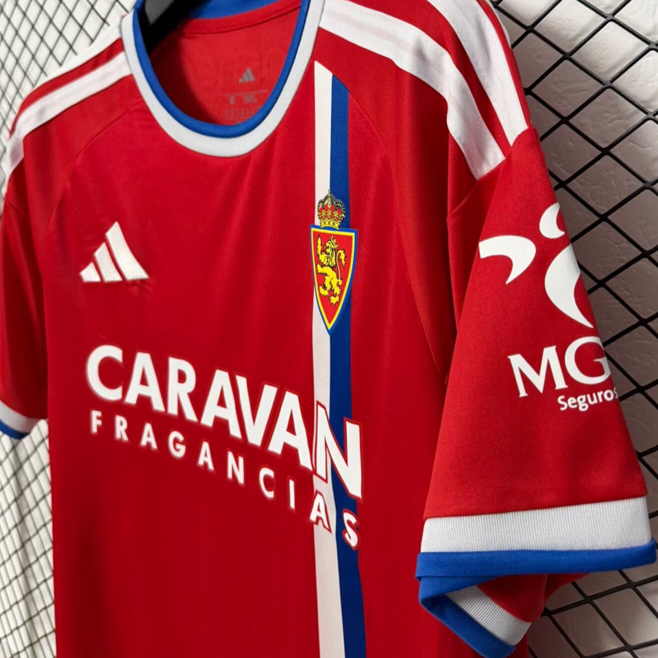 jersey 2026/27 zaragoza visitante manga corta versión fan