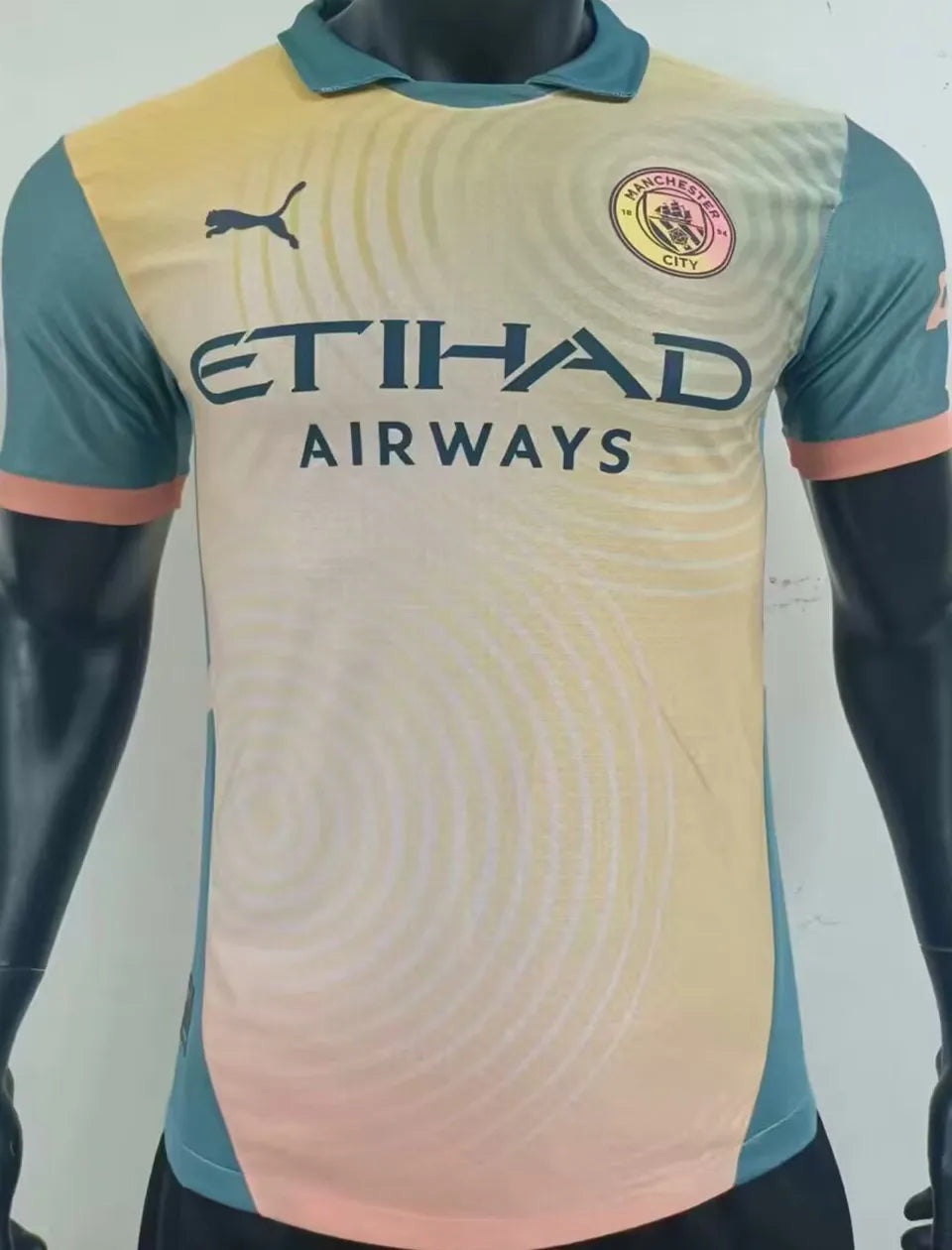 Jersey 2024/25 Manchester City Especial Manga corta Versión Jugador