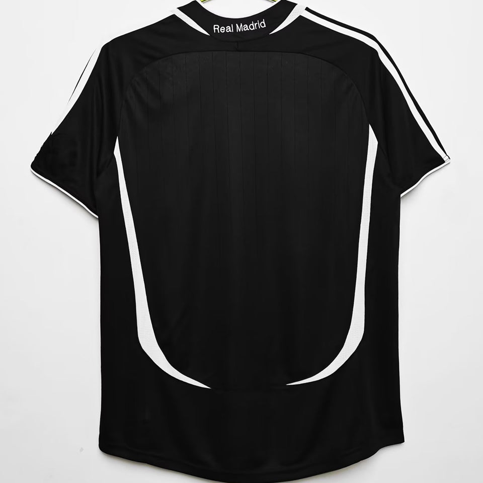 jersey 2006/07 real madrid tercero manga corta versión fan retro