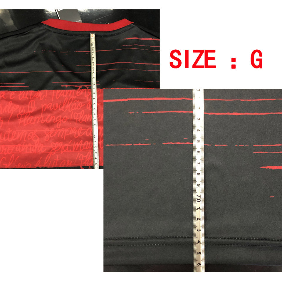 jersey 2020 flamengo local manga corta versión fan