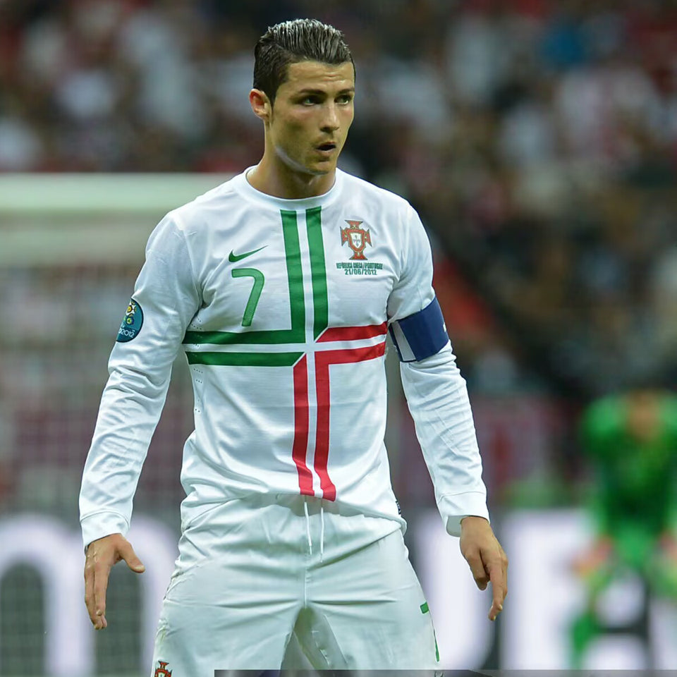 2012 Portugal Visitante Versión Jugador Selecciones Retro