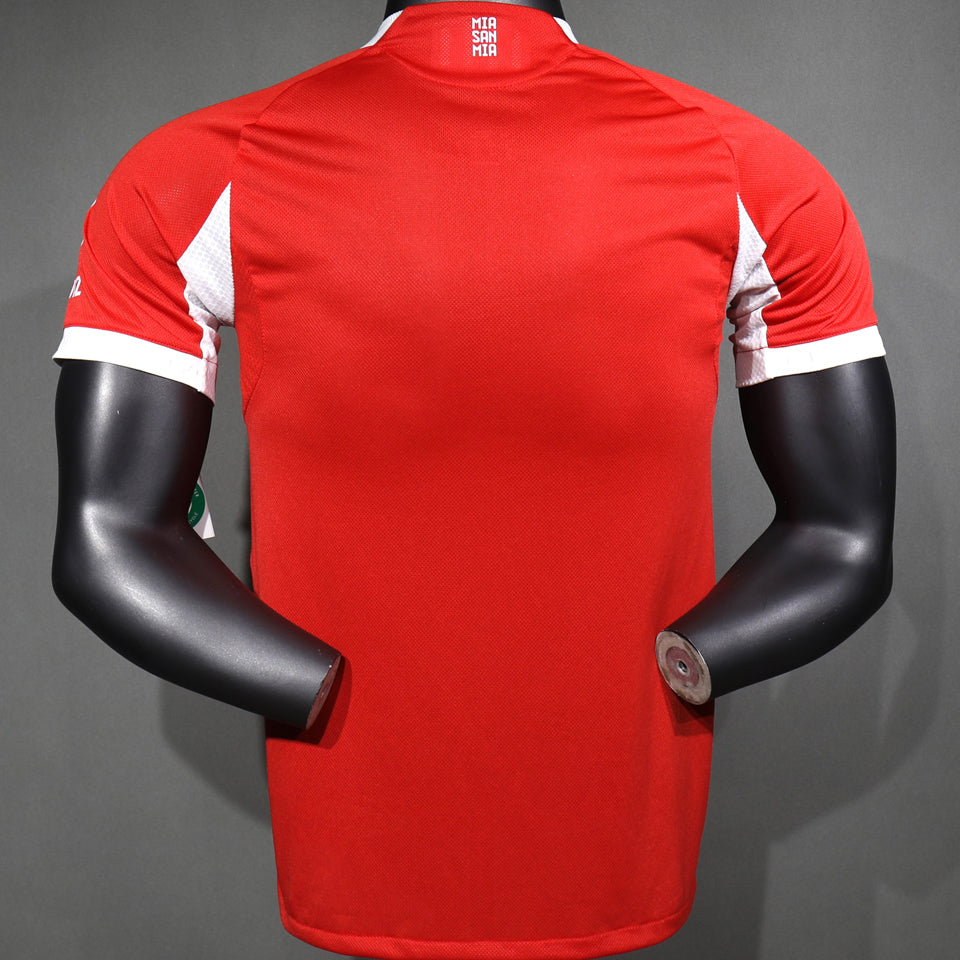 jersey 2025/26 bayern munich local manga corta versión jugador