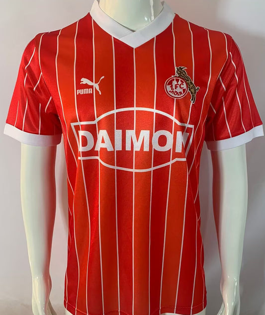 Jersey 1985/86 1. FC Koln Visitante Manga corta Versión Fan Retro
