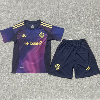 Jersey 2025/26 LA Galaxy Visitante Manga corta Niño