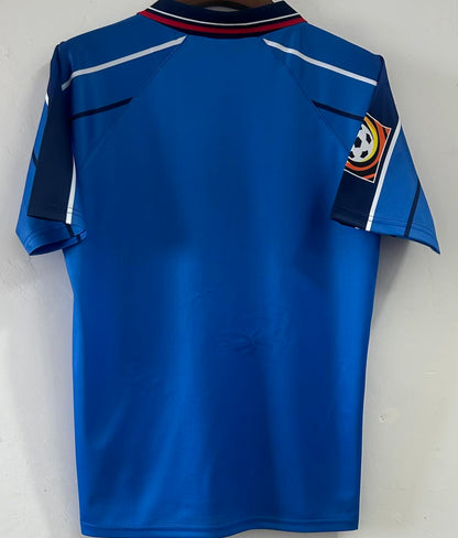Jersey 1998 Fortuna Dusseldorf Visitante Manga corta Versión Fan Retro