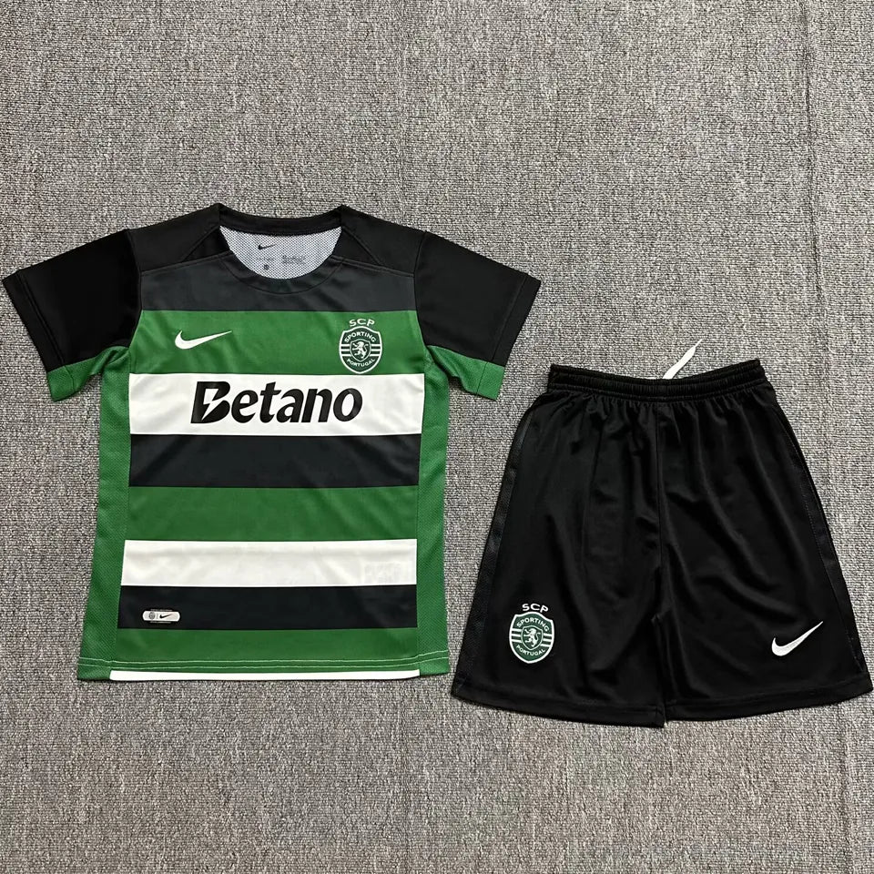 Jersey 2024/25 Sporting CP Lisbon Local Manga corta Niño