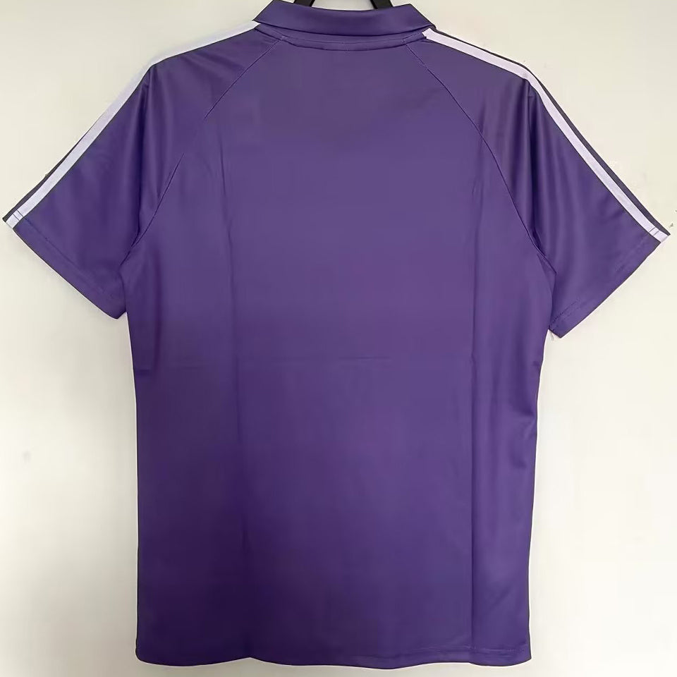 jersey 1984/85 real madrid visitante manga corta versión fan retro