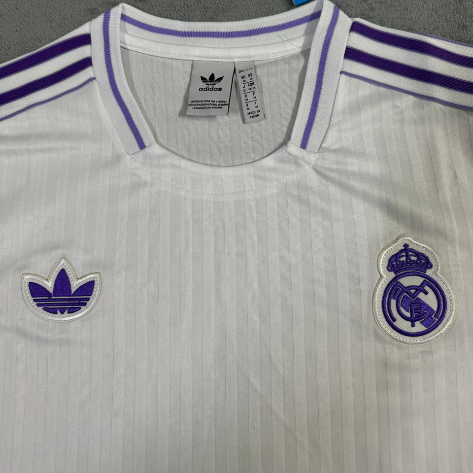 jersey 2025 real madrid especial manga corta versión fan retro