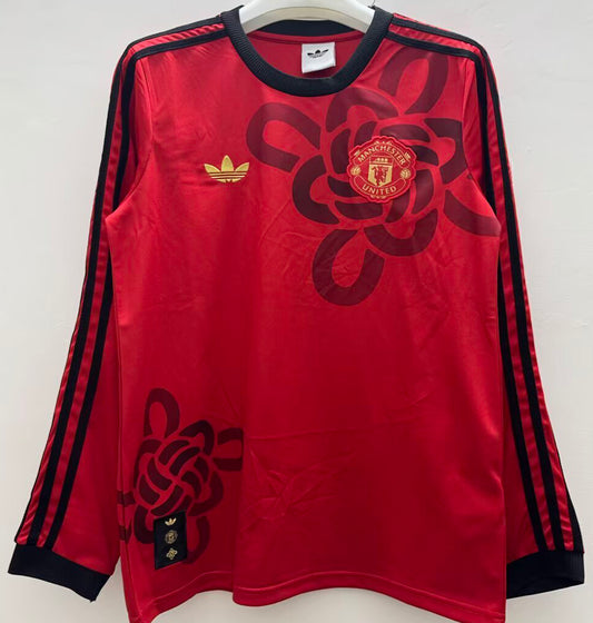 Jersey 2026 Manchester United Especial Manga larga Versión Fan