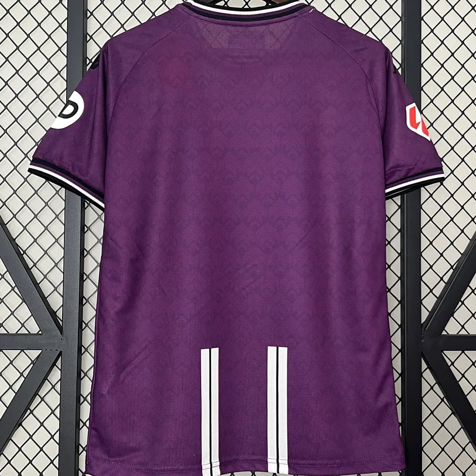 Jersey 2024/25 Real Valladolid Local Manga corta Versión Fan