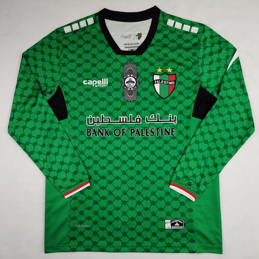 Jersey 2024/25 Palestino Especial Manga larga Versión Fan