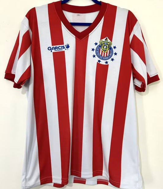 Jersey 1982/1983 Chivas Local Manga corta Versión Fan Retro