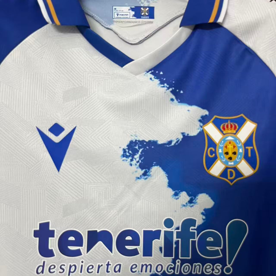 jersey 2026/27 tenerife local manga corta versión fan