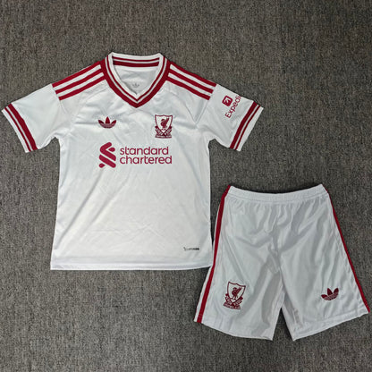 Jersey 2026/27 Liverpool Visitante Manga corta Niño