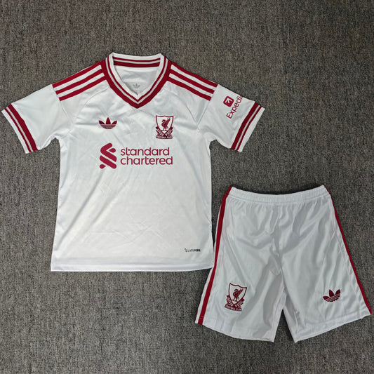 Jersey 2026/27 Liverpool Visitante Manga corta Niño