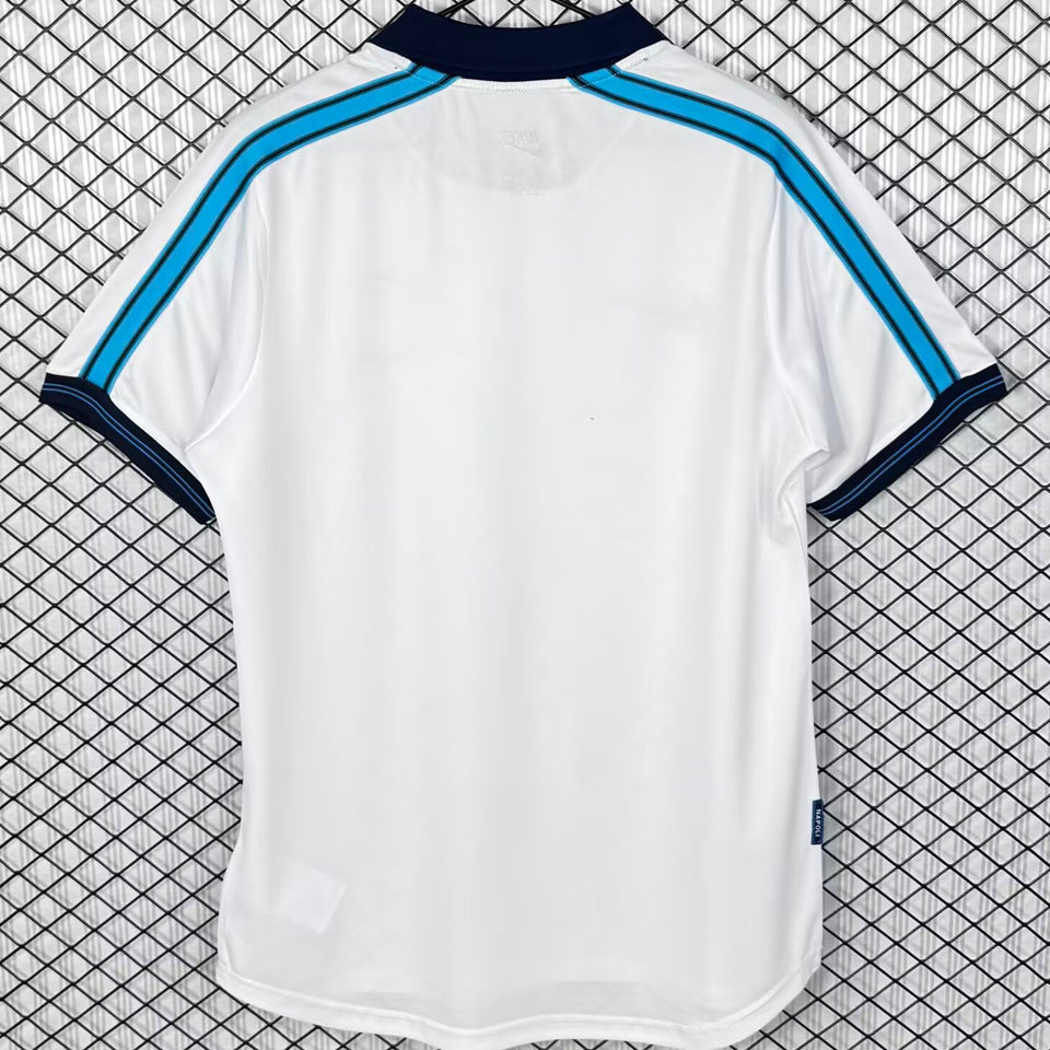 jersey 1998/1999 napoli visitante manga corta versión fan retro