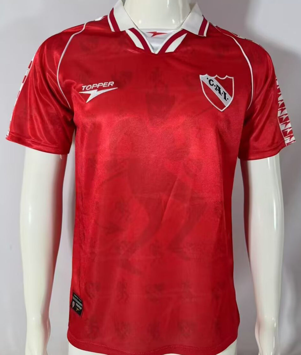 jersey 1997/98 atlético independiente local manga corta versión fan retro