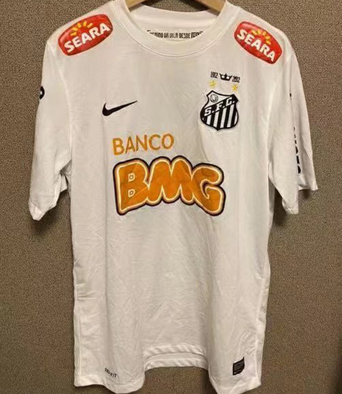 jersey 2012/13 santos especial manga corta versión fan retro
