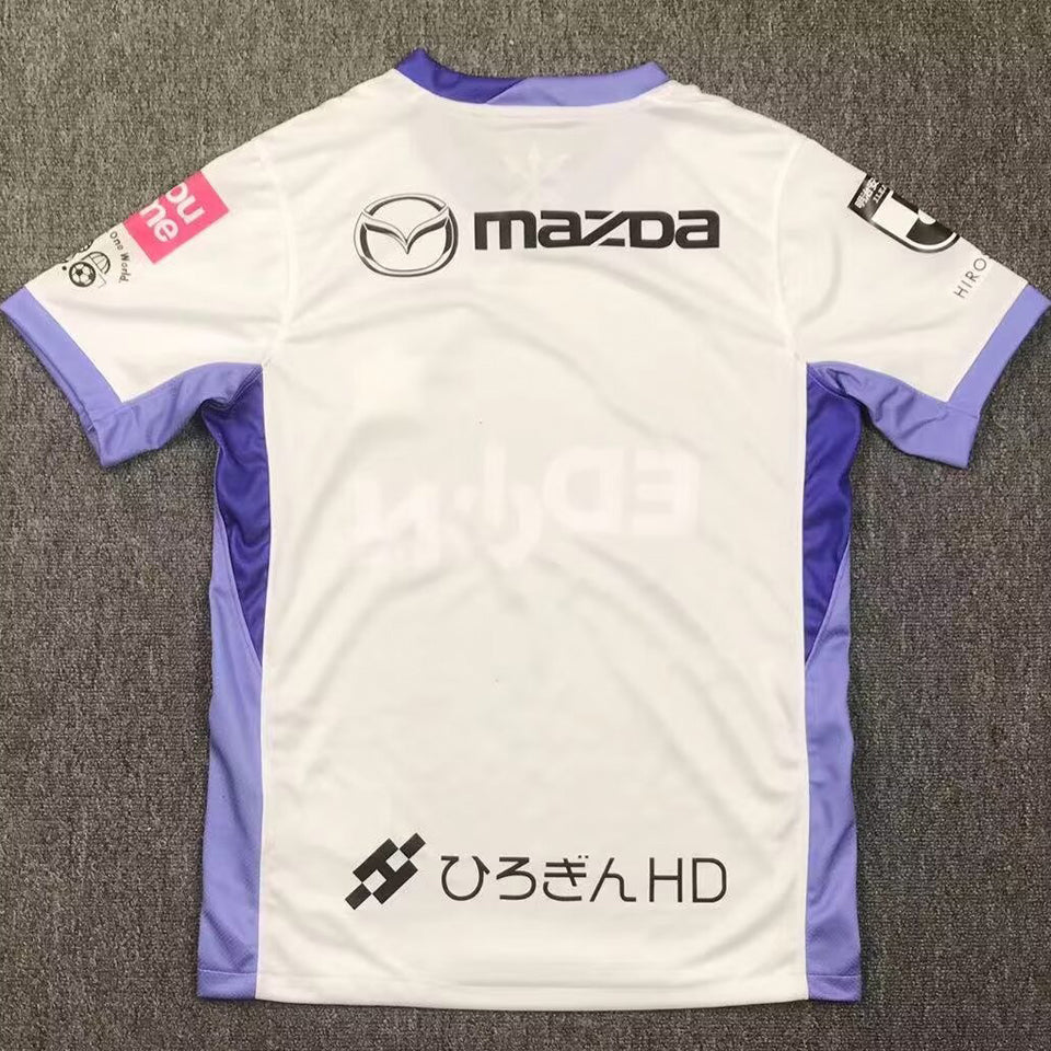 Jersey 2025 Hiroshima Sanfrecce Visitante Manga corta Versión Fan