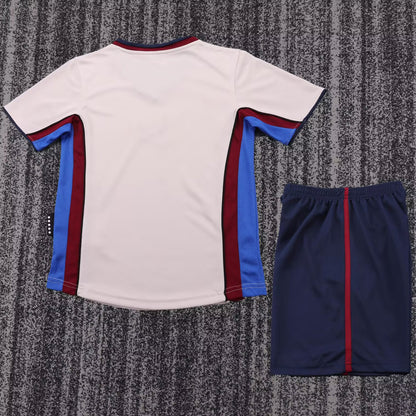 Jersey 1998/1999 Barcelona Visitante Manga corta Niño Retro