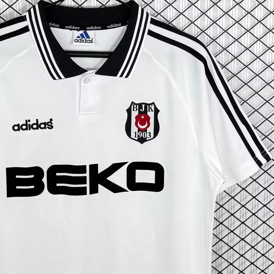 jersey 1996/1997 besiktas local manga corta versión fan retro