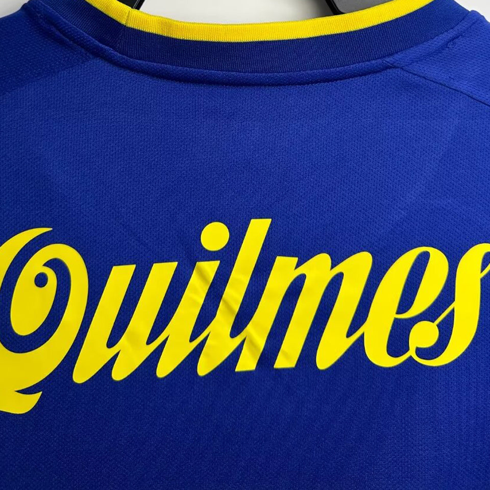 Jersey 2000/2001 Boca Local Manga corta Versión Fan Retro
