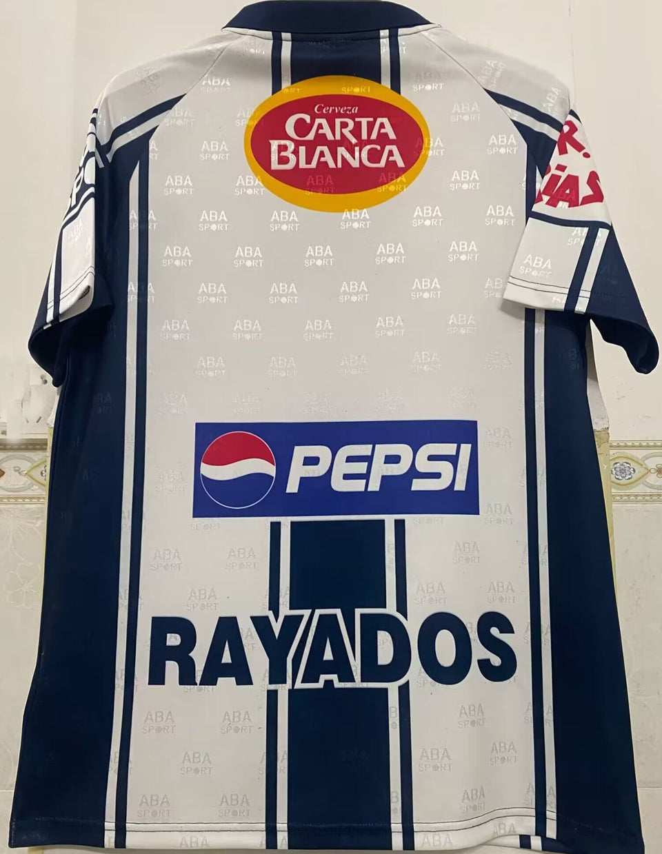 jersey 1998/99 monterrey local manga corta versión fan retro