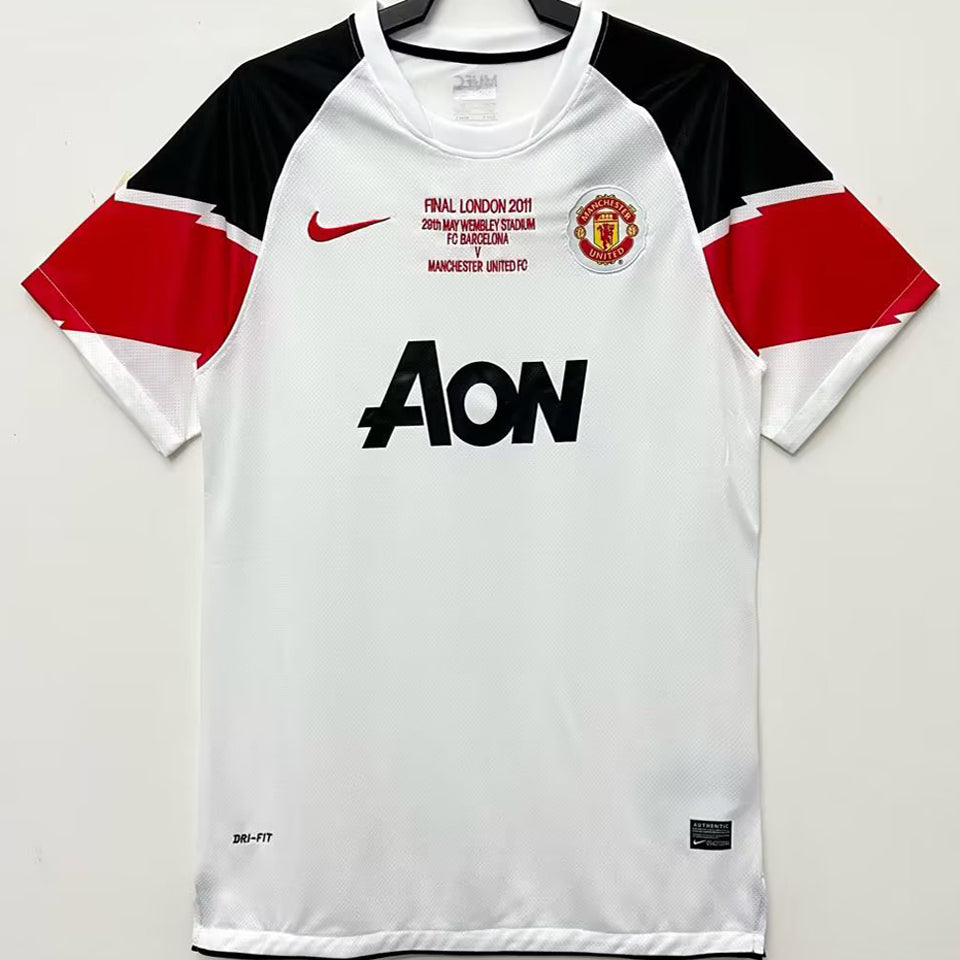 Jersey 2010/11 Manchester United Visitante Manga corta Versión Fan Retro