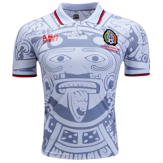 1998 Mexico Visitante Versión Fan Selecciones Retro