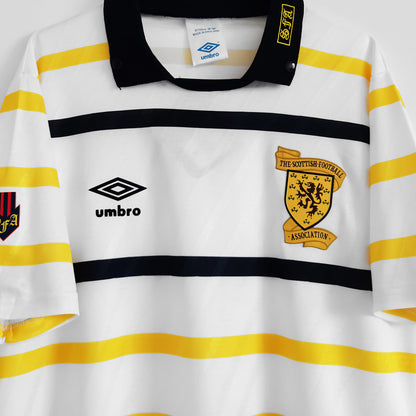 1988/1991 Scotland Visitante Versión Fan Selecciones Retro