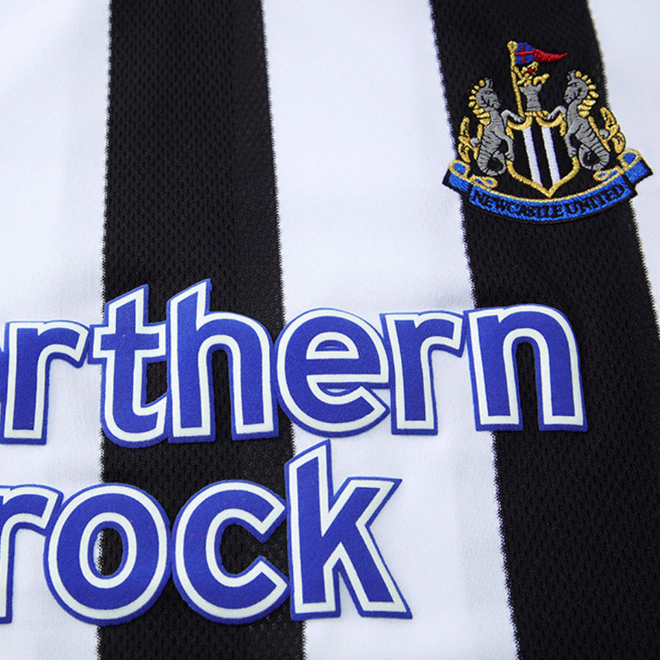 Jersey 2003/05 Newcastle Local Manga corta Versión Fan Retro