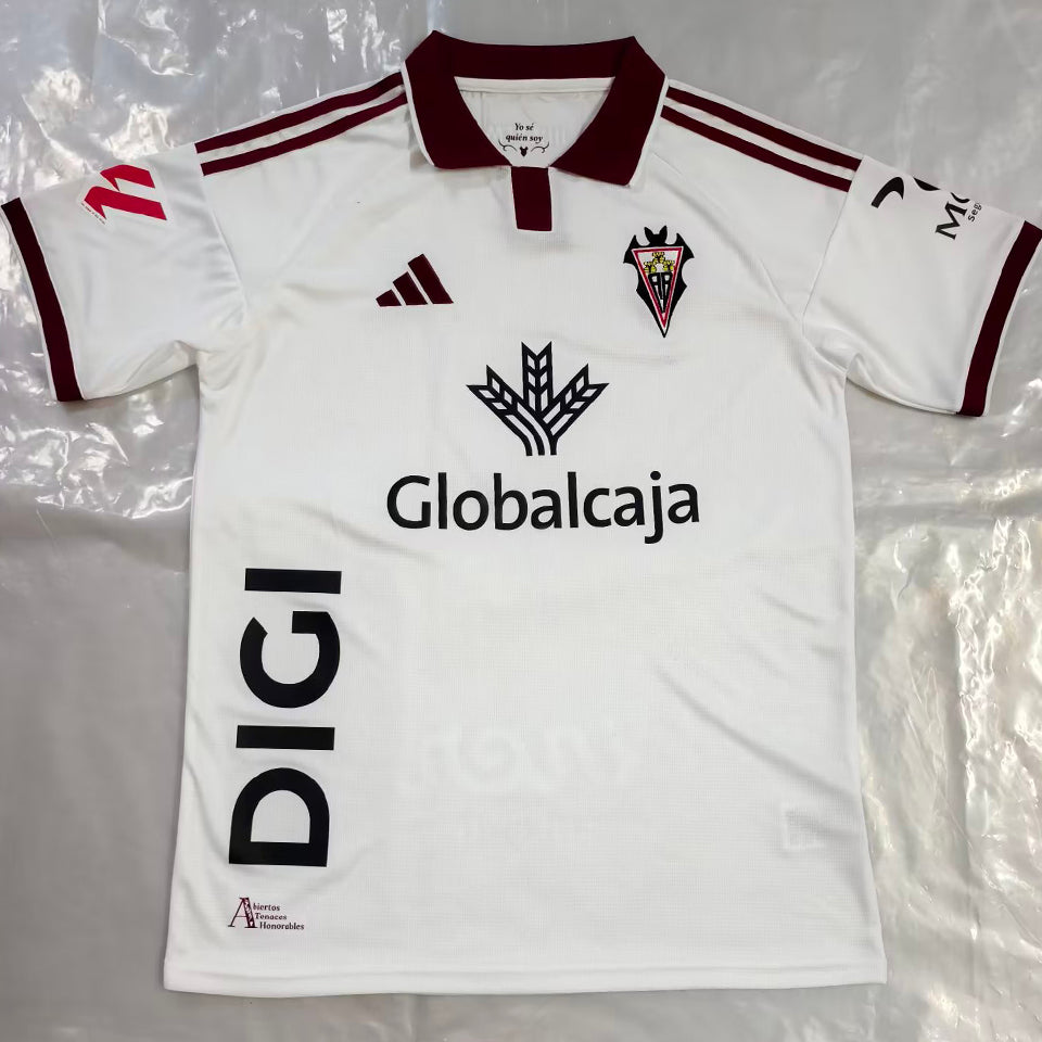 jersey 2026/27 albacete local manga corta versión fan