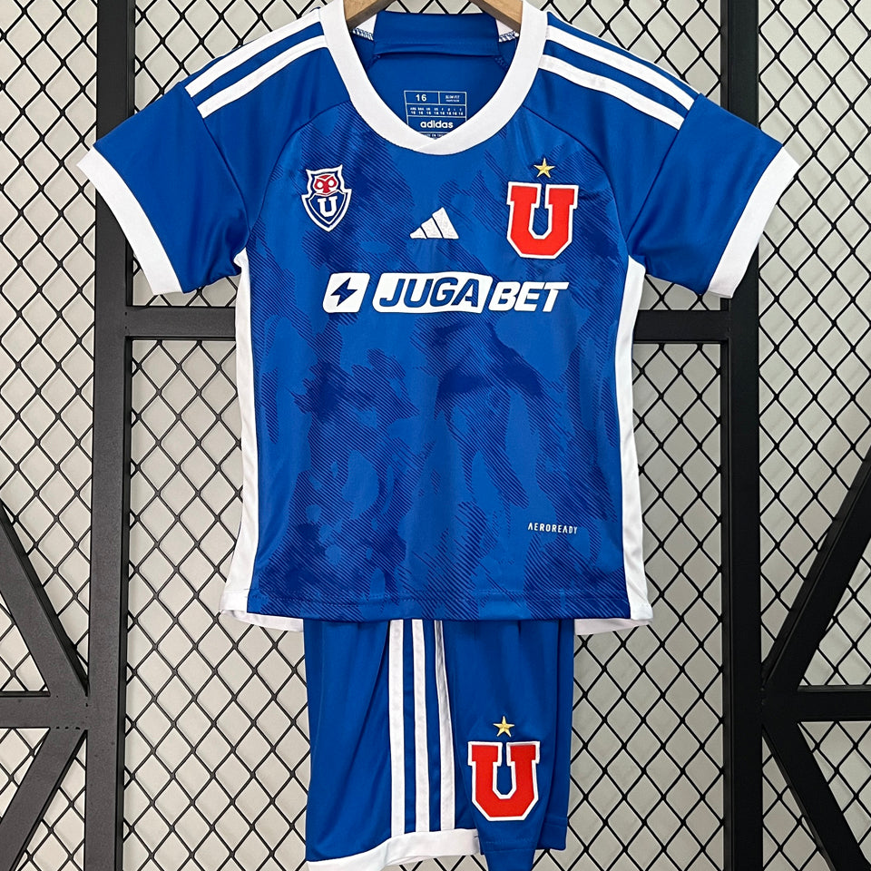 Jersey 2024/25 Universidad de Chile Local Manga corta Niño