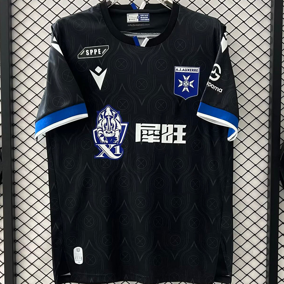 jersey 2025/26 aj auxerre visitante manga corta versión fan