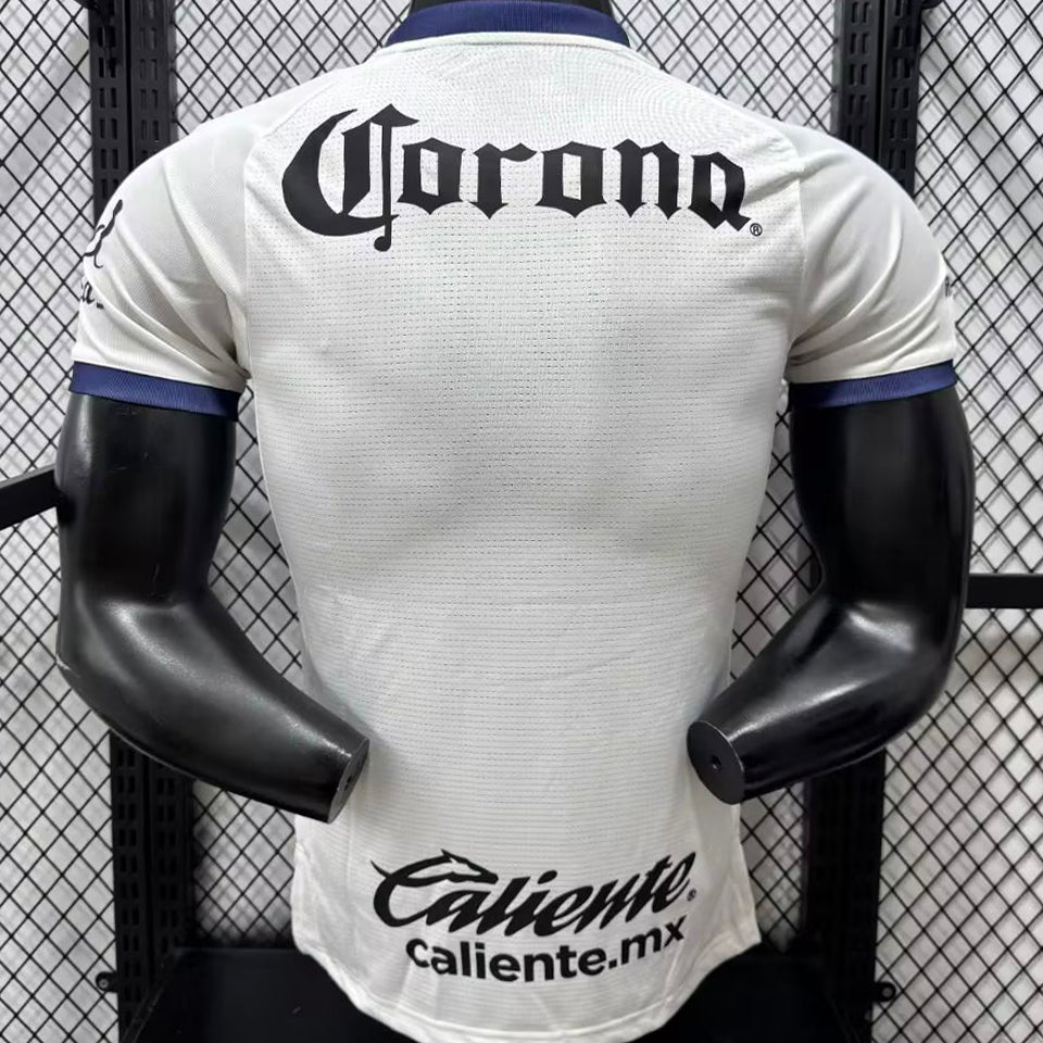 jersey 2026/27 deportivo toluca visitante manga corta versión jugador