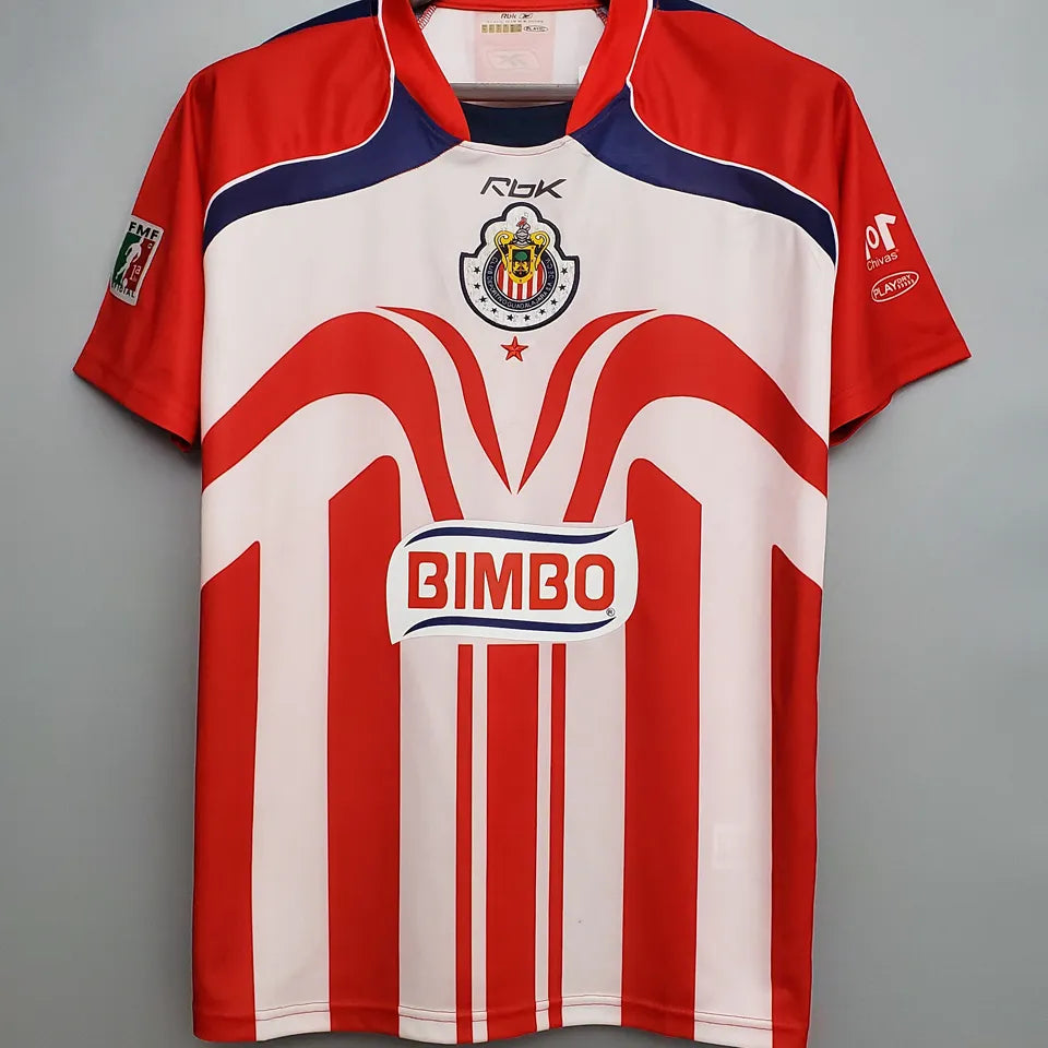 Jersey 2006/07 Chivas Local Manga corta Versión Fan Retro